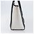Céline Bolso de mano CELINE Luggage Micro shopper de cuero blanco con herrajes dorados Auth 198867A - vista 5