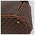 Céline Borsa a Tracolla CELINE Macadam PVC Pelle Marrone Tono Oro Auth 198476 - vista 11