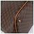 Céline Borsa a Tracolla CELINE Macadam PVC Pelle Marrone Tono Oro Auth 198476 - vista 14