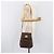 Céline Borsa a Tracolla CELINE Macadam PVC Pelle Marrone Tono Oro Auth 198476 - vista 25