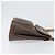 Céline Borsa a Tracolla CELINE Macadam PVC Pelle Marrone Tono Oro Auth 198476 - vista 4