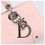 Borsa Christian Dior Cannage Lady D Joy in pelle rosa argento autentica 198283SAM - vista 14