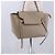 Céline Borsa a mano CELINE Belt Bag in pelle Beige Oro Auth 201889V D'oro - vista 25