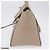 Céline Borsa a mano CELINE Belt Bag in pelle Beige Oro Auth 201889V D'oro - vista 5