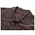 LOUIS VUITTON Camicia a maniche corte in seta 40 Marrone LV Auth 193730M - vista 13
