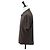 LOUIS VUITTON Camicia a maniche corte in seta 40 Marrone LV Auth 193730M - vista 3