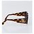 Gafas de sol CHANEL estampado carey de plástico marrón y dorado CC Auth BA15309 Castaño - vista 5