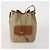 Céline Borsa a tracolla CELINE Macadam Canvas PVC Pelle Set da 3 Marrone Beige Auth 198572 - vista 2