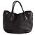 Borsa tote Prada in pelle nera Nero - vista 6