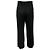 Pantalones elásticos de viscosa con ribetes de piel de cordero Black / Tan Loewe Negro - vista 3