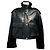 Autre Marque Fleurette Lena Leather Zip Jacket in Black Schwarz