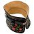 Alexander McQueen Black Leather Structured Corset Belt with Embroidery - view 3
