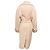 Acne Studios Einreihiger Bouclé-Mantel mit Gürtel in Powder Pink - Ansicht 3