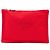 Pouch piatta Hermès Toile Bain Yachting PM rossa Rosso