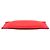 Pouch piatta Hermès Toile Bain Yachting PM rossa Rosso - vista 3