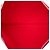 Pouch piatta Hermès Toile Bain Yachting PM rossa Rosso - vista 4
