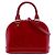 Borsa Satchel Alma BB Louis Vuitton Monogram Vernis Rossa Rosso