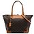 Borsa Satchel Louis Vuitton Monogram Estrela MM Marrone