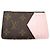 Tarjetero Louis Vuitton Monogram Romy Marrón Castaño