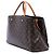 Borsa Satchel Louis Vuitton Monogram Montaigne GM Marrone - vista 2