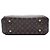 Borsa Satchel Louis Vuitton Monogram Montaigne GM Marrone - vista 3