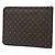 Borsa Business Portfolio Louis Vuitton Monogram Poche Documents Marrone - vista 2