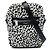 Borsa Messenger Sid in tela con stampa leopardata bianca Saint Laurent Bianco