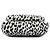 Borsa Messenger Sid in tela con stampa leopardata bianca Saint Laurent Bianco - vista 3