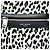 Borsa Messenger Sid in tela con stampa leopardata bianca Saint Laurent Bianco - vista 5