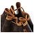 Borsa a tracolla Louis Vuitton Noe Monogram Canvas in Brown M42224 Marrone - vista 4