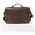 Borsa a tracolla Louis Vuitton Broadway Damier Ebene in marrone N42270 Rosso - vista 2