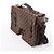 Borsa a tracolla Louis Vuitton Broadway Damier Ebene in marrone N42270 Rosso - vista 4