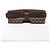 Borsa a tracolla Louis Vuitton Broadway Damier Ebene in marrone N42270 Rosso - vista 6
