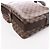 Borsa a tracolla Louis Vuitton Broadway Damier Ebene in marrone N42270 Rosso - vista 7