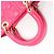 Borsa 2Way Lady Dior Medium in pelle Cannage di Christian Dior in Rosa Grigio - vista 5