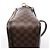 Borsa a mano 2Way Louis Vuitton Agal Damier Ebene in marrone N23252 - vista 8