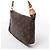 Louis Vuitton Pochette Accessoire Monogram Canvas Handbag in Brown M51980 Marrone - vista 3