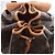 Zaino vintage Louis Vuitton Montsouris GM Monogram Canvas in marrone M51135 - vista 13