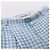 Christian Dior Houndstooth-Baumwollhose mit Gürtel in Blau, Größe FR 38 - Ansicht 6