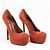 Autre Marque Saint Laurent Tribute Two Brown Suede Pumps, Size 37.5 EU Marrone - vista 2