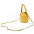 Borsa a secchiello Fendi Montresor Giallo - vista 3