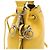 Borsa a secchiello Fendi Montresor Giallo - vista 6