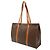 Céline Borsa Tote Celine Macadam Pattern Marrone Marrone scuro - vista 3