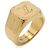 Louis Vuitton Gold Signet Ring Golden - Ansicht 2