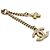 Collar de cadena Chanel Coco Mark Dorado - vista 5