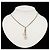 Collar de cadena Chanel Coco Mark Dorado - vista 7