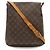 Borsa a tracolla Louis Vuitton Monogram Musette Marrone Bianco Monogramma - vista 2