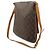 Borsa a tracolla Louis Vuitton Monogram Musette Marrone Bianco Monogramma - vista 3