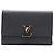 Cartera tri-fold Louis Vuitton Capucines Compact Negro Rosa