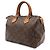 Borsa Louis Vuitton Monogram Speedy 25 Marrone Monogramma - vista 3